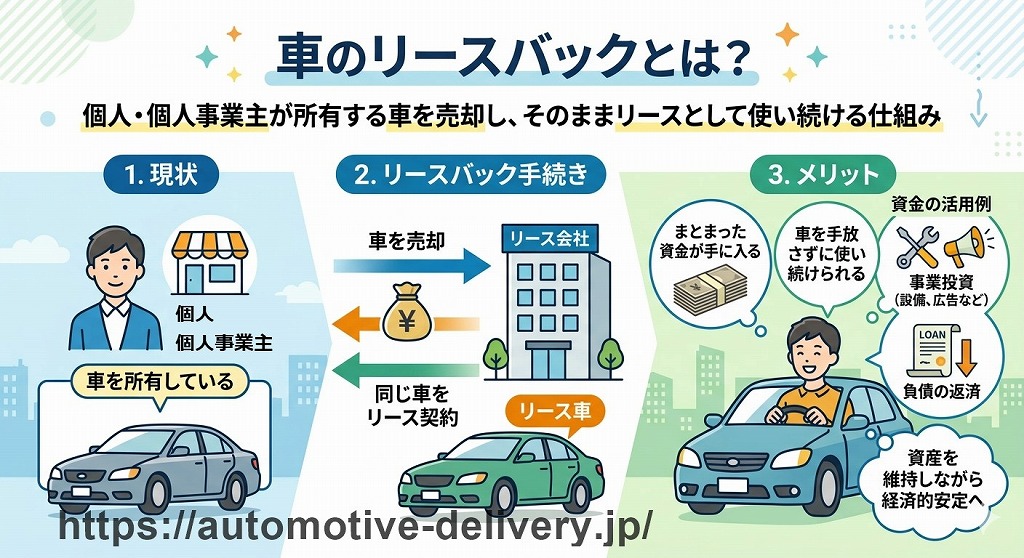 クルマネーのリースバックを解説
